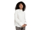 Yaya High neck top with drawstring 24001 Early frost white