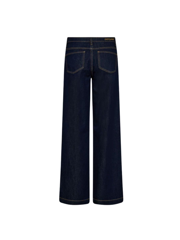 Freequent Straight full length denim Dark blue denim 32