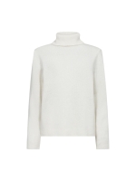 Freequent Plain knit roll neck Star off  white