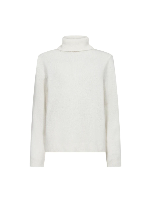 Freequent Plain knit roll neck Star off  white