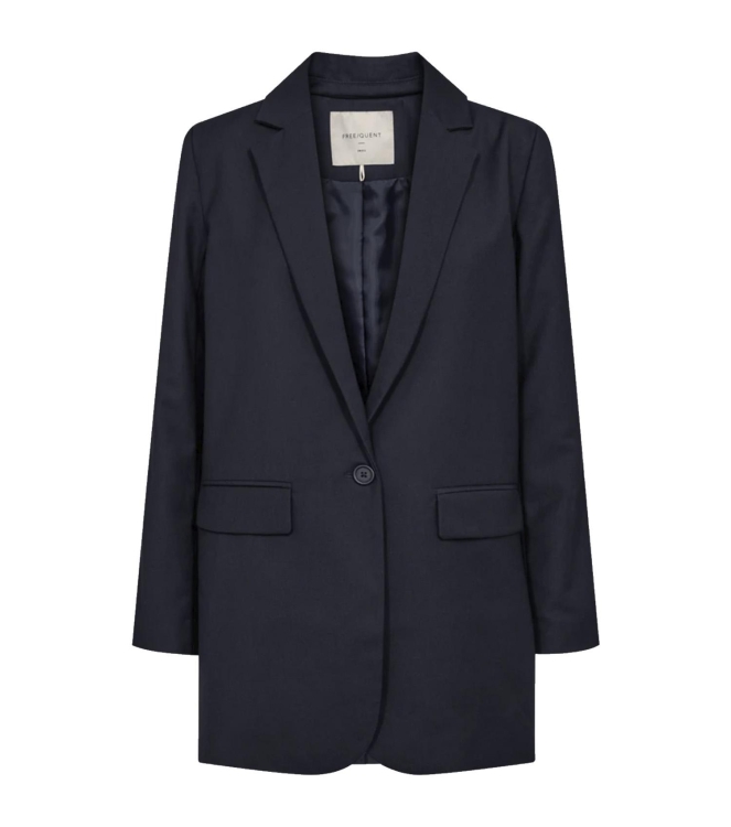 Freequent Blazer sporty deco tape Salute w. star offwhite