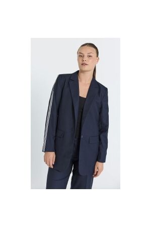 Freequent Blazer sporty deco tape Salute w. star offwhite