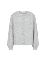 Freequent Fancy button Light grey melange