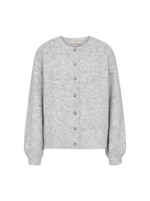 Freequent Fancy button Light grey melange