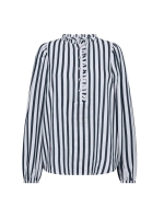 Freequent Yarn dyed stripe Star off white w. salute