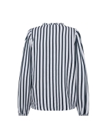 Freequent Yarn dyed stripe Star off white w. salute