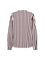 Freequent Yarn dyed stripe Star off white w. port royale