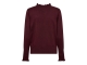 Freequent Turtle neck w. frill diamond buttons Port royale