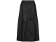 Freequent Faux leather skirt Black