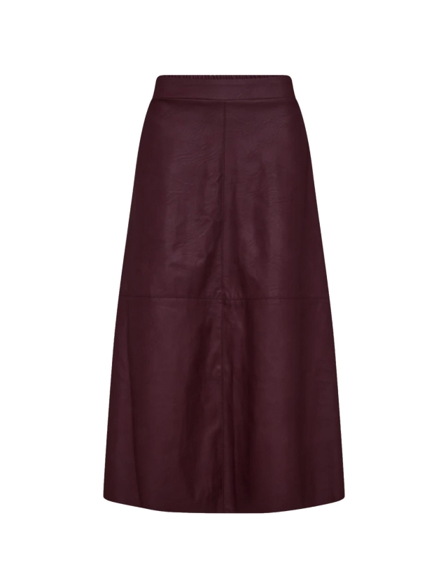 Freequent Faux leather skirt Port royale