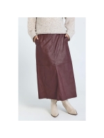Freequent Faux leather skirt Port royale