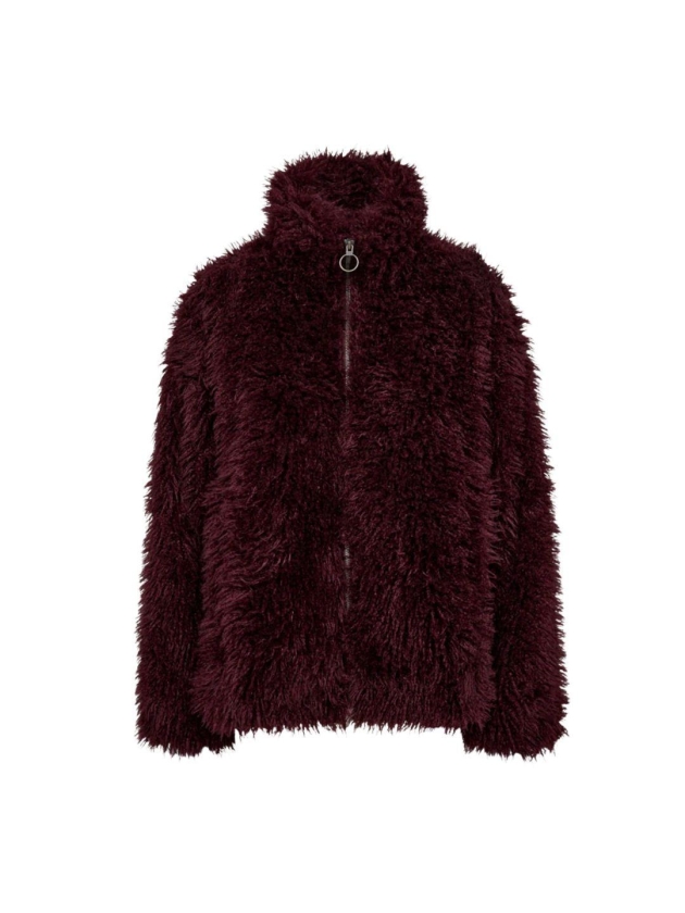Freequent Faux fur zipper Port royale