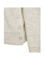 Freequent Rollneck button detail Moonbeam melange