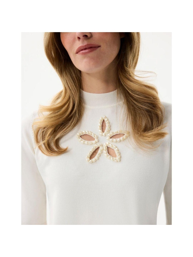 Leo en Ugo Top Off White