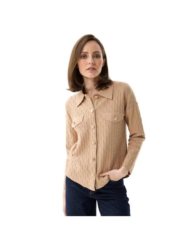 Leo en Ugo Top Beige