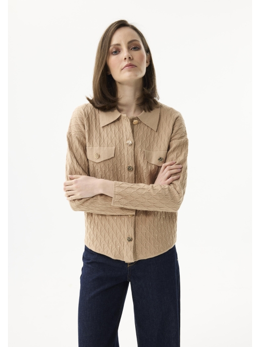 Leo en Ugo Top Beige