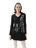 Leo en Ugo T-shirt  Black