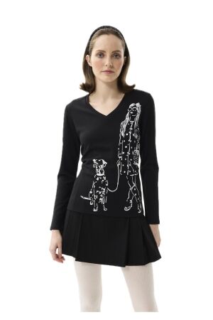Leo en Ugo T-shirt  Black