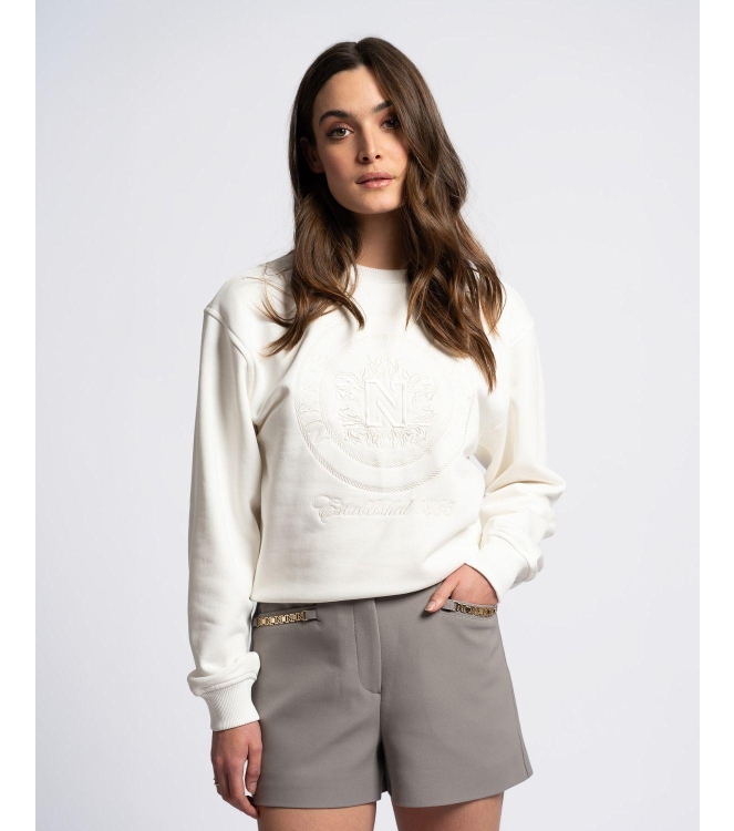 Nikkie Nikkie Bold Sweater 1027 Star White