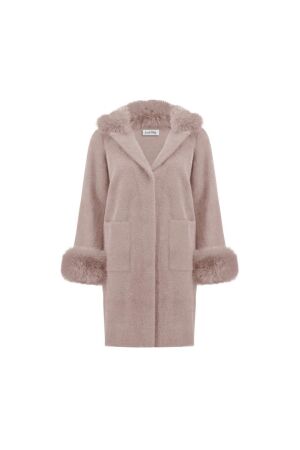 Joseph Ribkoff LDS Coat 3647 Rose