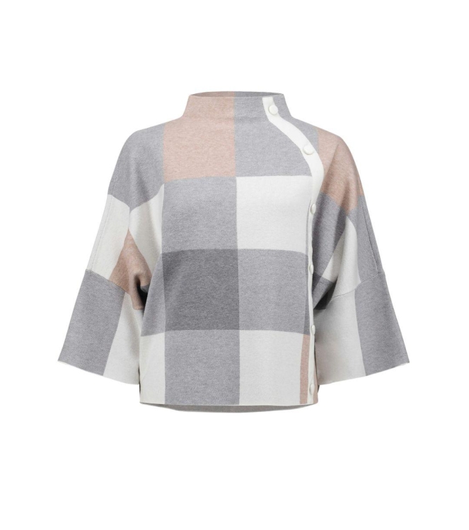 Joseph Ribkoff LDS Top 4428 Rose/multi