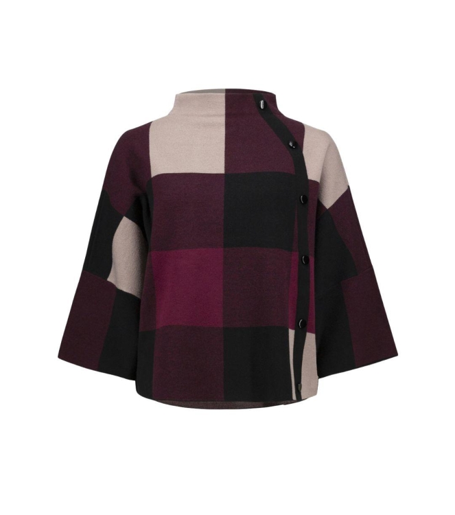 Joseph Ribkoff LDS Top 4440 Merlot /multi
