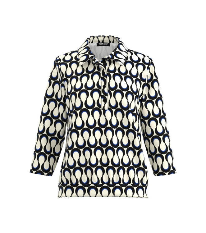 Frank Walder NOSTop/TShirt 552/055 Blue print