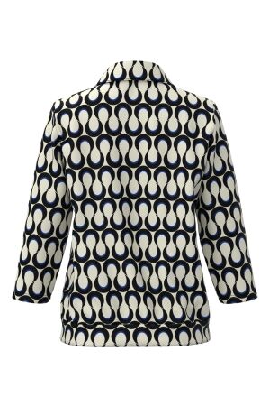 Frank Walder NOSTop/TShirt 552/055 Blue print