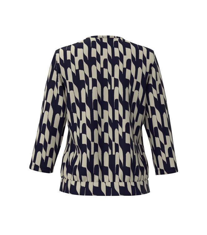 Frank Walder NOSBlusenshirts 509080 Beige/bro print