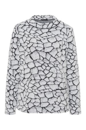Frank Walder W51Strick 011093 Grey print