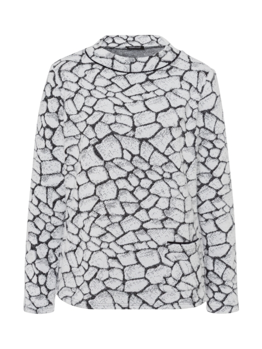 Frank Walder W51Strick 011093 Grey print