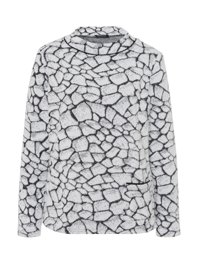 Frank Walder W51Strick 011093 Grey print