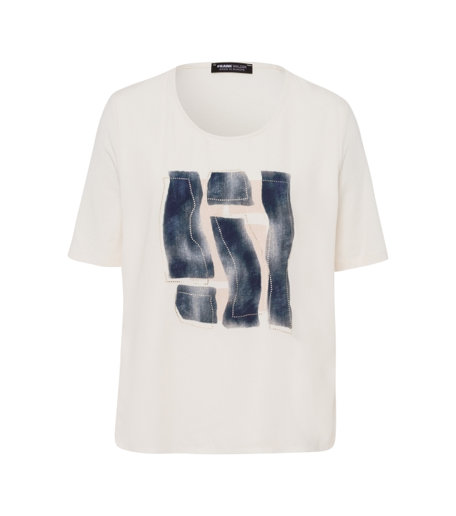 Frank Walder W51Top/TShirt 609059 Blue print