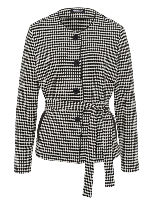 Frank Walder W51Jacke 06099 Black print