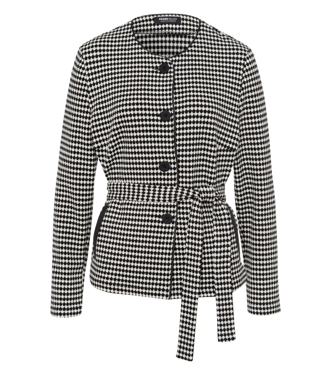 Frank Walder W51Jacke 06099 Black print