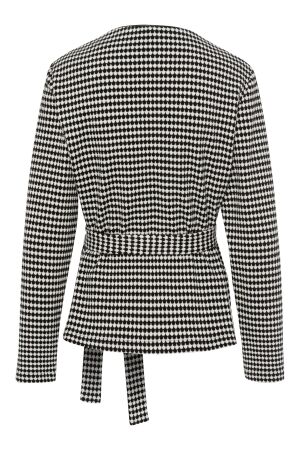 Frank Walder W51Jacke 06099 Black print