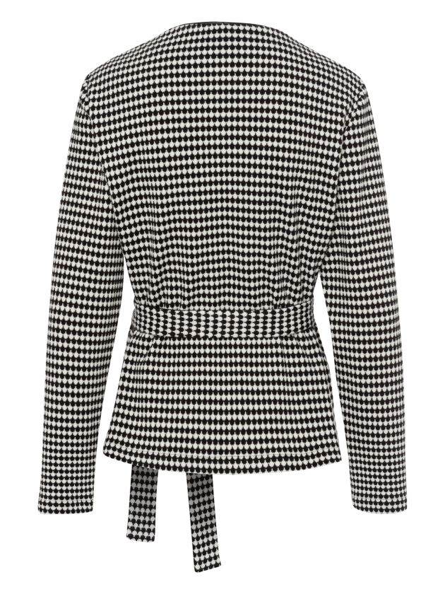 Frank Walder W51Jacke 06099 Black print