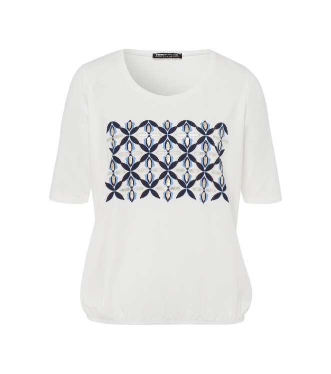 Frank Walder W51Top/TShirt 533059 Blue print