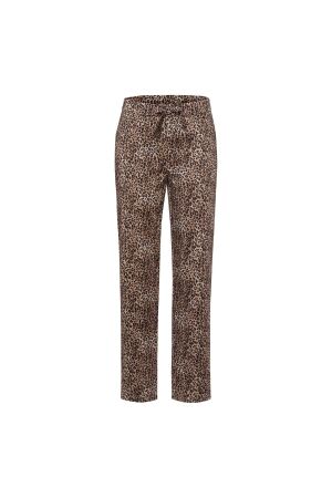 Frank Walder W52Hose 532/086 Beige/brown print