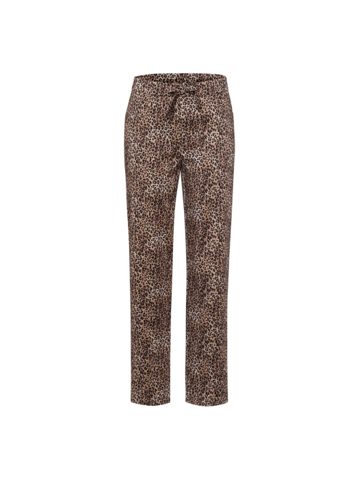 Frank Walder W52Hose 532/086 Beige/brown print