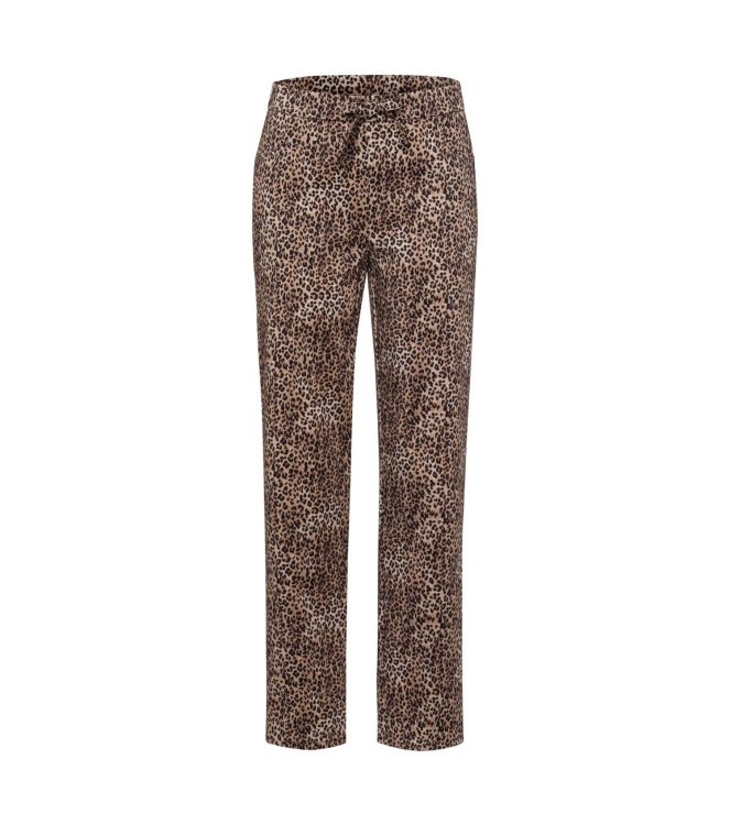 Frank Walder W52Hose 532/086 Beige/brown print