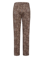 Frank Walder W52Hose 532/086 Beige/brown print