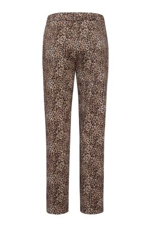 Frank Walder W52Hose 532/086 Beige/brown print