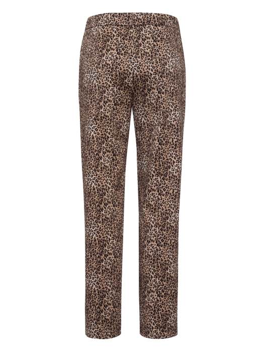 Frank Walder W52Hose 532/086 Beige/brown print