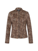 Frank Walder W52Jacke 532/086 Beige/brown print