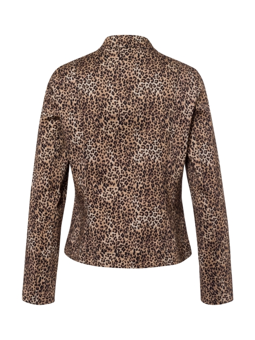 Frank Walder W52Jacke 532/086 Beige/brown print