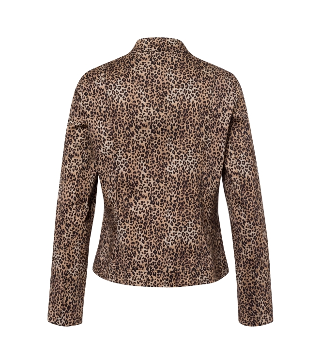 Frank Walder W52Jacke 532/086 Beige/brown print
