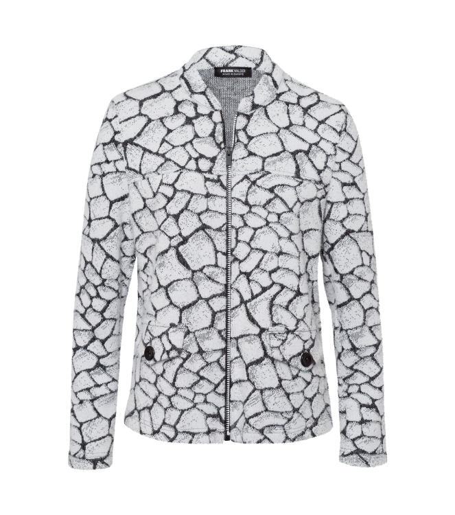 Frank Walder NOSStrick 011093 Grey print