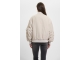 Rino en Pelle Reversible bomber jacket 10823 fog grey and snow white
