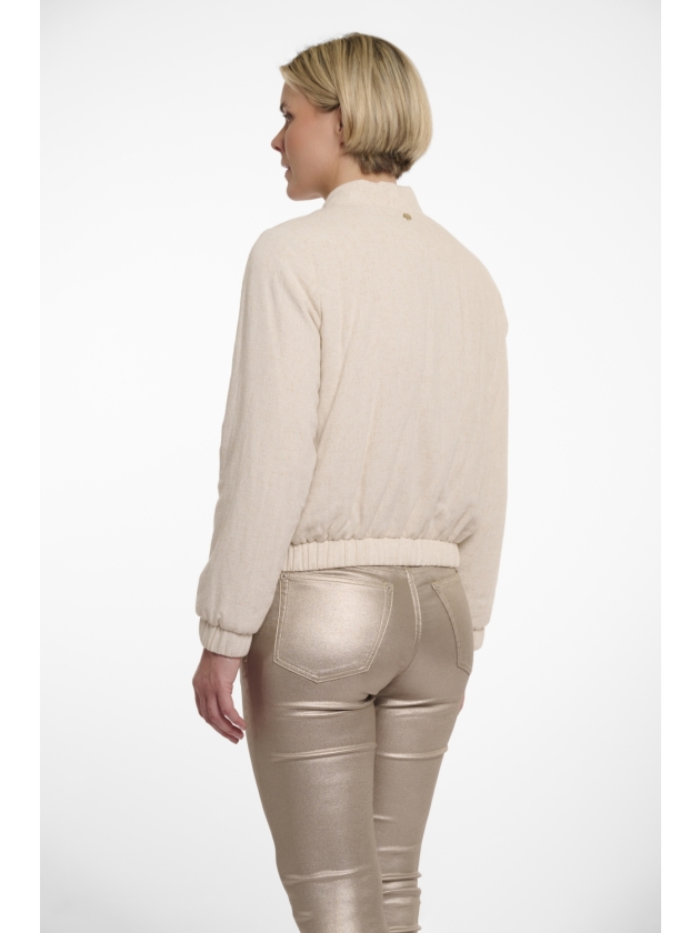 Rino en Pelle Padded short jacket 9030 birch